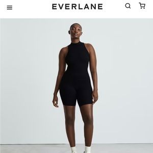 Everlane mock neck tank